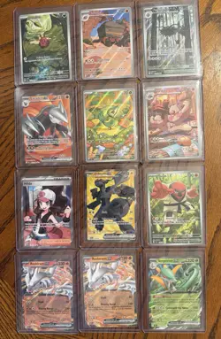 Pokemon TCG Black Bolt/White Flare Lot Of 12! Illustration Rare, Full Art And Ex - Image 1