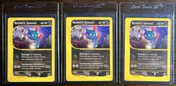 POKEMON LOT OF 3 ROCKET’S SNEASEL #5 PROMO - Image 1