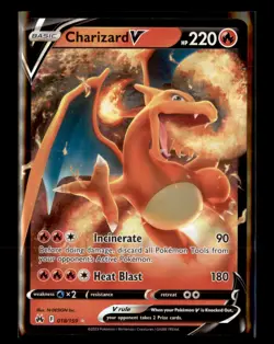 Charizard V - Pokemon SWSH09: Brilliant Stars 017/172 - Image 1