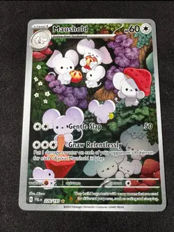 Pokemon Maushold Illustration Rare Holo SV02: Paldea Evolved 60 HP 226/193 - Image 1