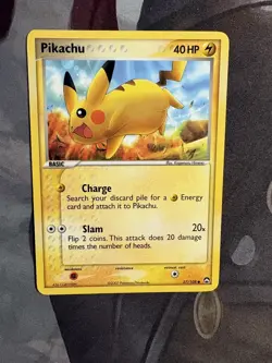 Pokemon TCG - Pikachu 57/108 - Common Power Keepers English - Lightly Played LP - Image 1