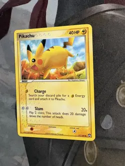 Pokemon TCG - Pikachu 57/108 - Common Power Keepers English - Lightly Played LP - Image 3