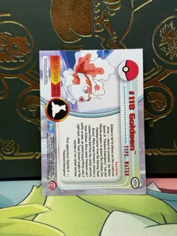 2000 Topps Pokemon TV Animation Edition Series 3 Non Holo #118 Goldeen NM - Image 2