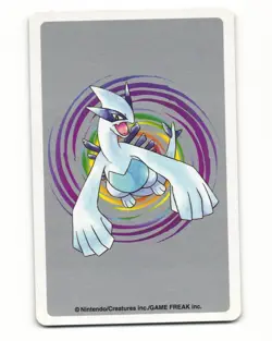 Jolteon No. 135 6 Of Clubs 1999 Pokemon Poker Card Japanese LP - Image 2