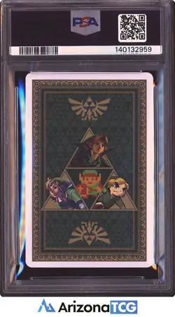 The Legend Of Zelda 2011 Zelda Queen Of Clubs Zelda Playing Cards PSA 10 - Image 2