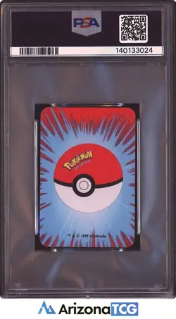 Pokemon 1999 Rapidash Red Ace Of Diamonds Bicycle PKMN Mini Playing Card PSA 10 - Image 2