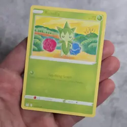 Roselia Insufficient Ink Error Misprint Pokemon Card Lost Origin 014/196 - Image 1