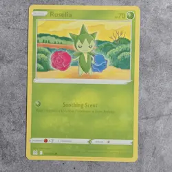 Roselia Insufficient Ink Error Misprint Pokemon Card Lost Origin 014/196 - Image 5