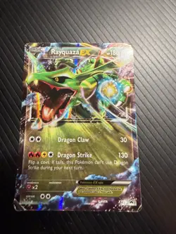 🔥2015 Rayquaza EX XY73 Promo Holo Pokemon Card - Image 1