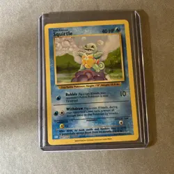 Squirtle 001/034 CLB Trading Card Game Classic Pokemon Card NM Holo - Image 1