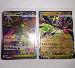 Pokemon Mega Zygarde EX Holo Basic Mega Evolution Card Lot 2 Cards - Image 1