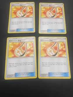 Pokemon Adventure Bag 167/214 Playset 4x Four Cards x4 Lightly Played - Image 1