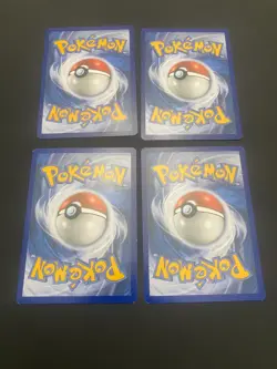 Pokemon Adventure Bag 167/214 Playset 4x Four Cards x4 Lightly Played - Image 2