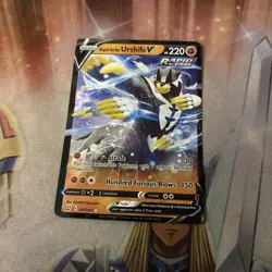 SWSH05: Battle Styles Rapid Strike Urshifu V #087/163 Ultra Rare Pokemon Card - Image 1