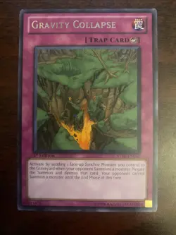 Gravity Collapse STBL-EN067 1st Rare LP Yugioh Card - Image 1