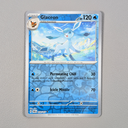 Pokemon TCG Card - Glaceon 54/167 Reverse Holo | Twilight Masquerade (2024) TWM - Image 2