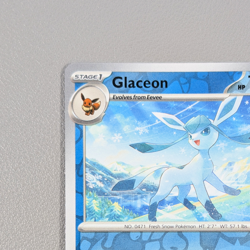 Pokemon TCG Card - Glaceon 54/167 Reverse Holo | Twilight Masquerade (2024) TWM - Image 3