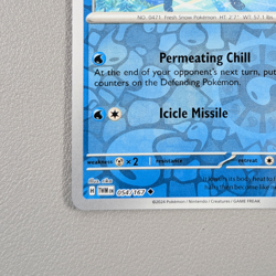 Pokemon TCG Card - Glaceon 54/167 Reverse Holo | Twilight Masquerade (2024) TWM - Image 4