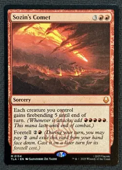 Sozin's Comet M154 MTG Avatar: The Last Airbender (TLA) NM - Image 1