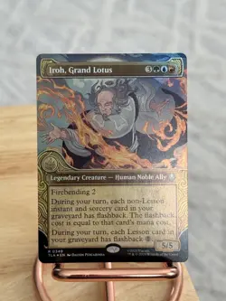Iroh, Grand Lotus - Foil Extended Art Showcase TLA NM MTG - Image 1