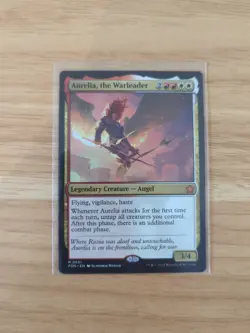 MTG Aurelia, the Warleader Foundations Mythic Card #0651 - Image 1