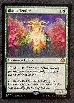 MTG Magic The Gathering Lorwyn Eclipse Bloom Tender ECL M166 Mythic NM - Image 1