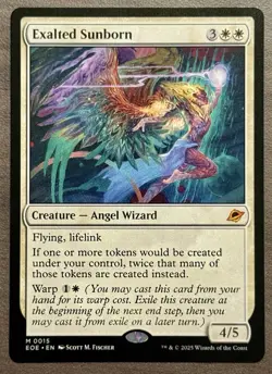MTG Edge of Eternities Exalted Sunborn 0015 NM Mythic - Image 1