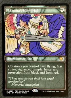 MTG Magic Akroma's Memorial (Showcase) M Special Guests # 81 NM/M - Image 1