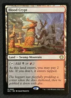 Blood Crypt - ECL 0262 NM - MTG Magic - Image 1
