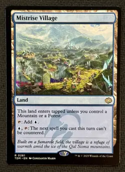 Mistrise Village Tarkir: Dragonstorm Regular NM-M Unplayed MTG 0261 - Image 1
