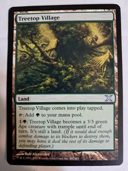 Treetop Village (361/383) 10th Edition MTG MAGIC LP - Image 1