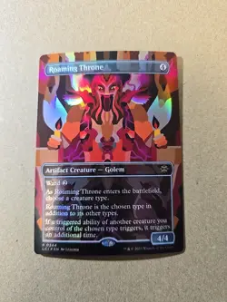Roaming Throne Foil Borderless The Lost Caverns of Ixalan MTG R 0344 - Image 1