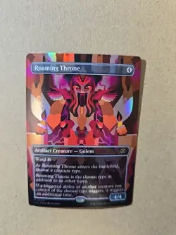 Roaming Throne Foil Borderless The Lost Caverns of Ixalan MTG R 0344 - Image 4