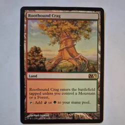 Rootbound Crag X1 M12 MTG Core Set 2012 - Image 1