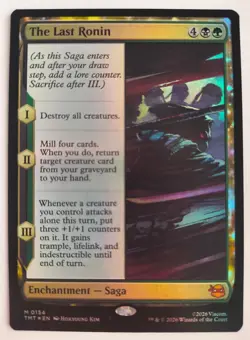 MTG The Last Ronin, Foil, NM/Unplayed, TMNT - Image 1