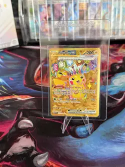 Pokemon Pikachu TCG EX Card 247/191 SV08 Surging Sparks - Image 1