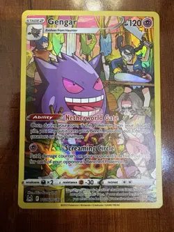 Pokemon Gengar TG06/TG30 Lost Origin Illustration Full Art Rare Holo NM/M 👻 - Image 1