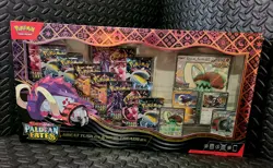 Pokemon TCG PALDEAN FATES Great Tusk Iron Treads Ex Premium Collection ✅ NEW - Image 1