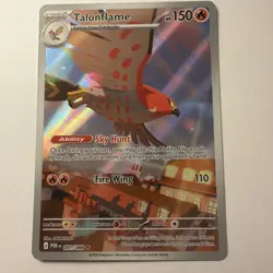 Talonflame 91/88 Illustration Rare Holo Card - Pokemon Perfect Order Near Mint - Image 1
