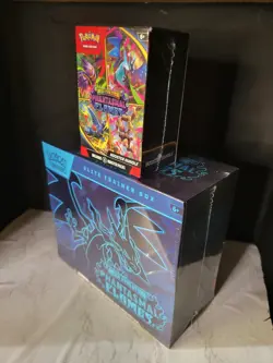 Factory Sealed! Lot Of 2 Pokemon Phantasmal Flames ETB And Booster Bundle! - Image 2