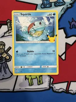 Squirtle x1 Pokemon TCG McDonald’s Collection 2021 #17/25 - Image 1