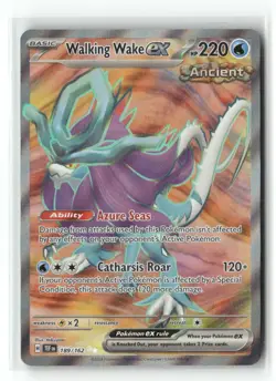 Walking Wake ex 189/162 Ultra Rare Temporal Forces Pokemon Holo Near Mint - Image 1