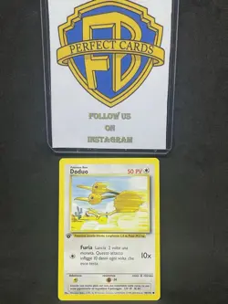 POKEMON SET BASE 1° EDIZIONE DODUO COMUNE 48/102 NM - Image 1
