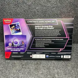 Pokemon TCG: Cynthia’s Garchomp ex Premium Collection box Sealed - Image 2
