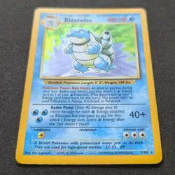 Blastoise 2/102 Holo Rare Pokemon 1999 Base Set Unlimited WOTC Vintage NM/LP - Image 4