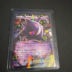 Pokemon Gengar EX Ultra Rare Holo 34/119 XY Phantom Forces 170 HP English 2014 - Image 1