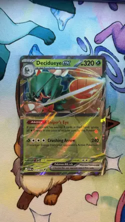 Decidueye ex 12/88 ME03: Perfect Order Pokemon TCG Double Rare NM - Image 1