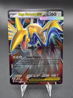 Mega Skarmory ex POR 055/088 Pokemon Perfect Order NM/M - Image 1