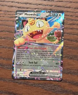 Pokemon TCG Meowth EX Perfect Order 62/88 Near Mint - Image 1