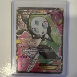 Pokemon Meloetta EX Full Art RC25/RC25 Legendary Treasures Ultra Rare Holo Basic - Image 1